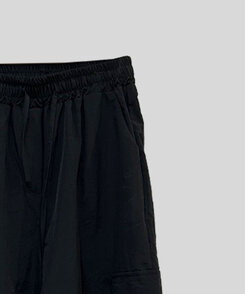 カーゴジョガーストリングワイドロングパンツ