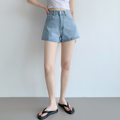 Aラインデニムショートパンツ｜ショートパンツ｜韓国