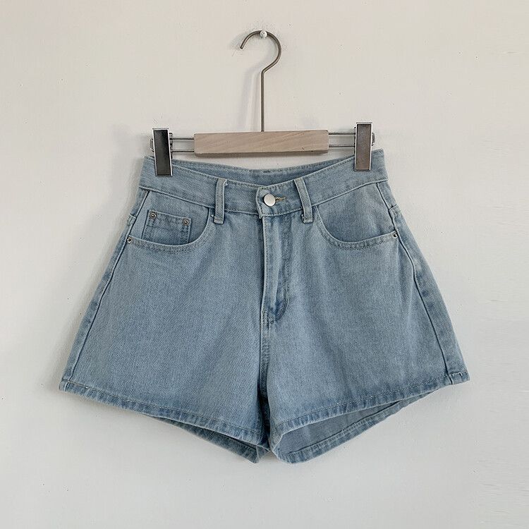 d.i.a.　デニムショートパンツ セール】サイドカッティングデニムショートパンツ（デニムパンツ