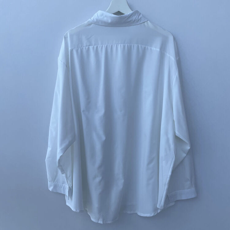 ルーズフィットシャツブラウス