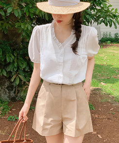 ZIMMERMANN ショートパンツ ベルト＆ビーズ付き【関税なし】 ベルト付ショートパンツ（3887） – MonCharme TOKYO