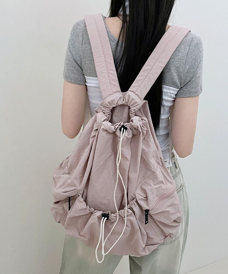 ナイロンストリングバックパック｜バックバッグ・スクールバッグ