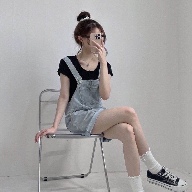 MAD GirL サスペンダーショートパンツ MAD GirL サスペンダーショートパンツ New Item* サスペンダー付