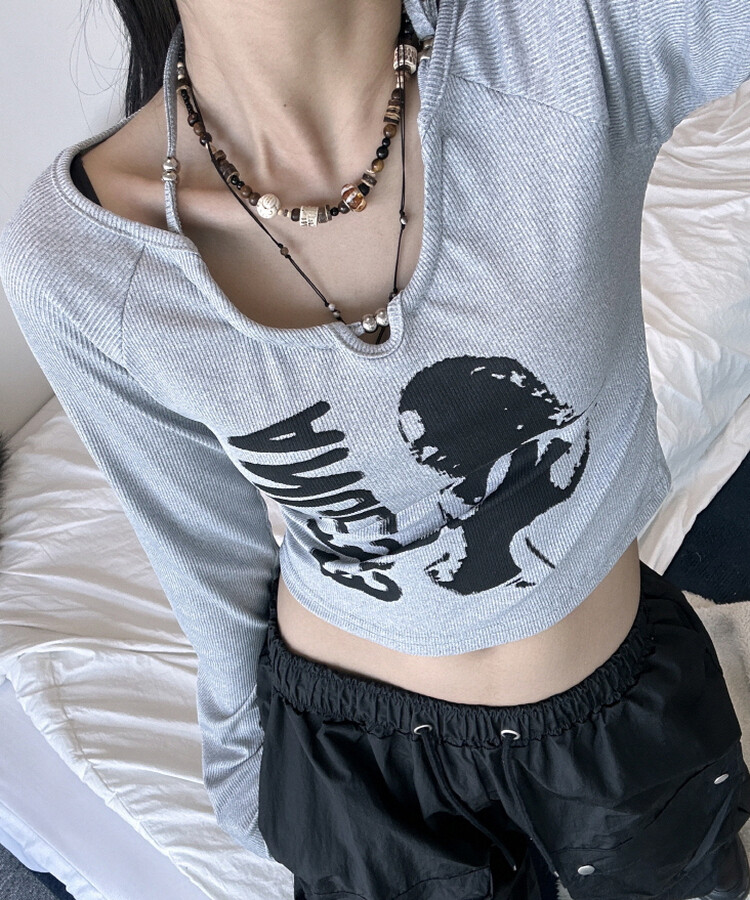 SCULPTOR BAD ANGEL 長袖ラグランTシャツ S sculptor 143 BAD ANGEL 長袖Tシャツ ホワイト/グレー S - メルカリ