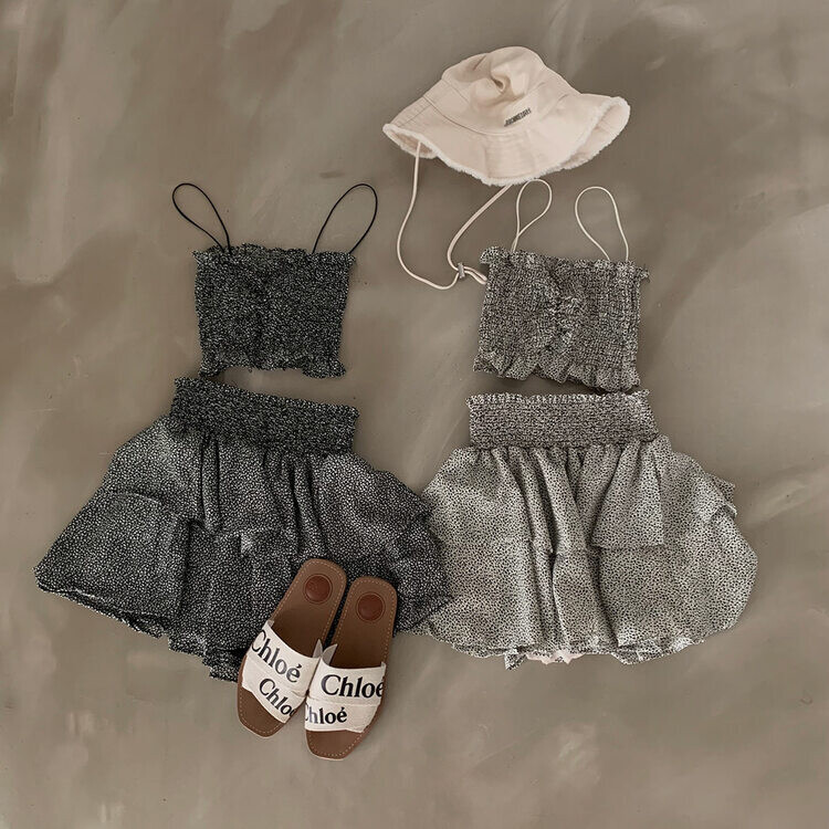 [SET購入可能]キャミソール＋ティアードスカート