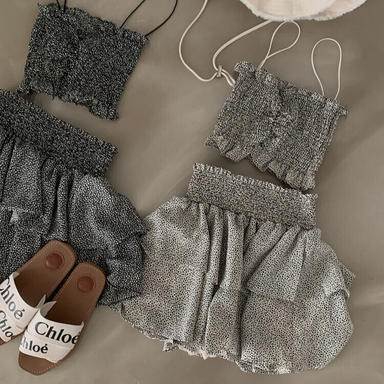 [SET購入可能]キャミソール＋ティアードスカート