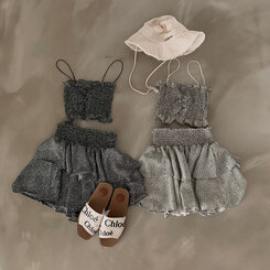 [SET購入可能]キャミソール＋ティアードスカート