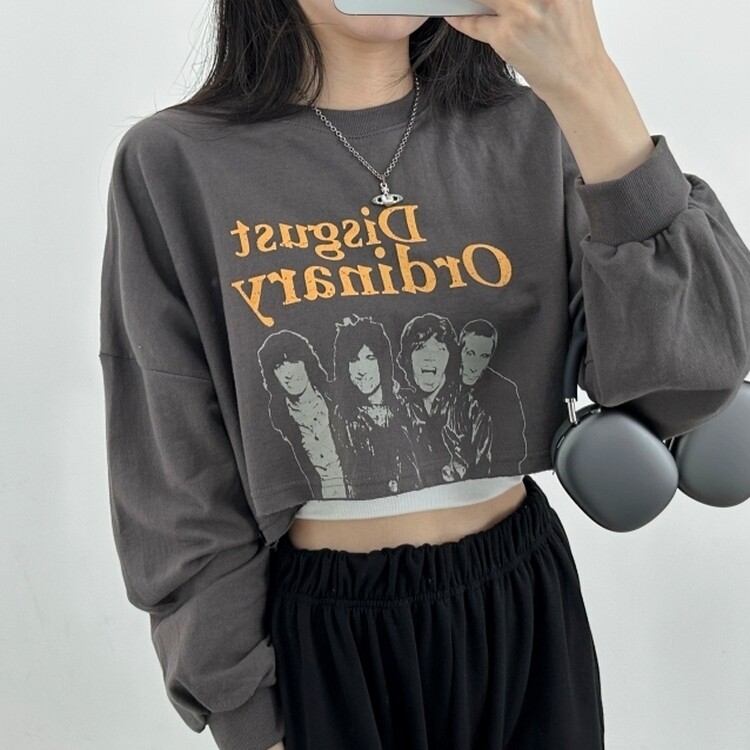 ⭐︎美品中古⭐︎DIANTE クロップドTシャツ ブラック ブラックコムデギャルソンBLACK COMME des GARCONS クラックロゴ