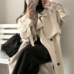 ニット ハーフネックパフ半袖ニット LIGHT BEIGE