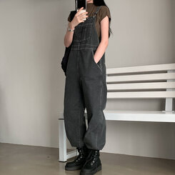 ニット ハーフネックパフ半袖ニット BROWN