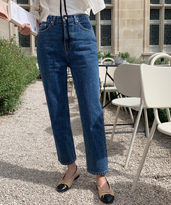 デニム テーパードストレートフィットデニム DENIM
