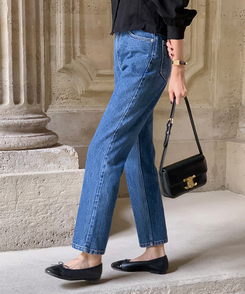 デニム テーパードストレートフィットデニム DENIM