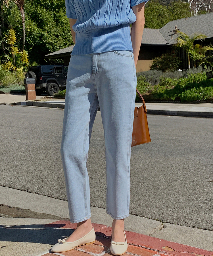 テーパードストレートフィットデニム ICE