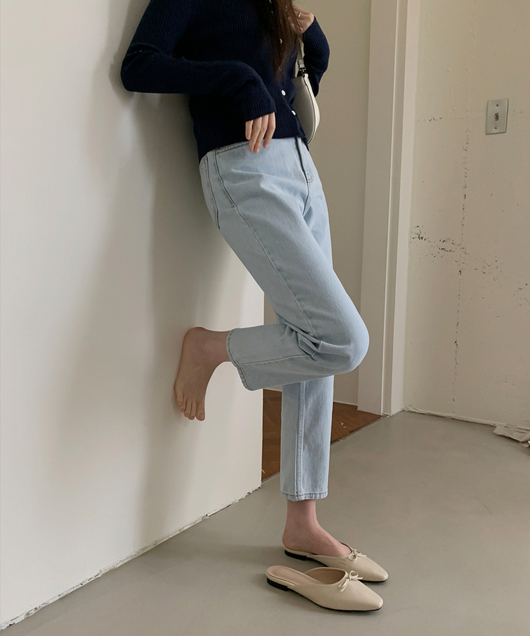 テーパードストレートフィットデニム ICE