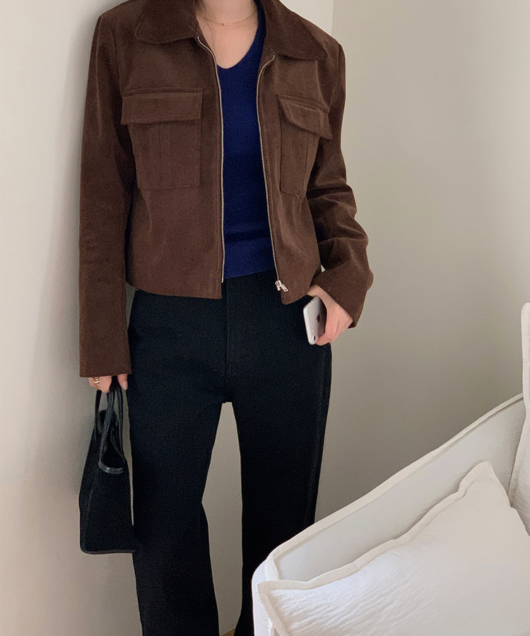 テーパードストレートフィットデニム BLACK