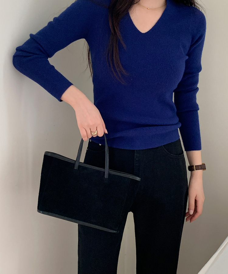 テーパードストレートフィットデニム BLACK