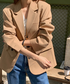 ストレートセミワイドデニム DARK BLUE