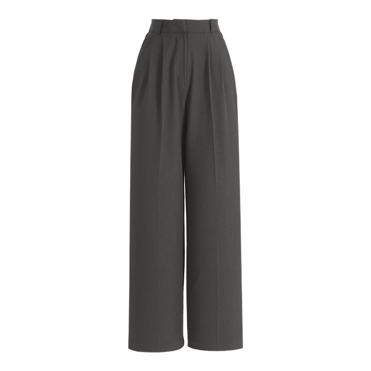 2丈タック入りワイドスラックス