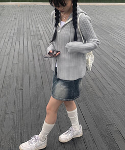 ★MSGM★デニム ミニ スカート Msgm ウィメンズ ミニスカート | SSENSE 日本