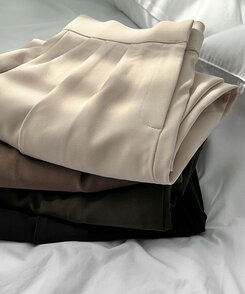 2XL스판 깔끔하게 어디든 일자 와이드핏 슬랙스팬츠