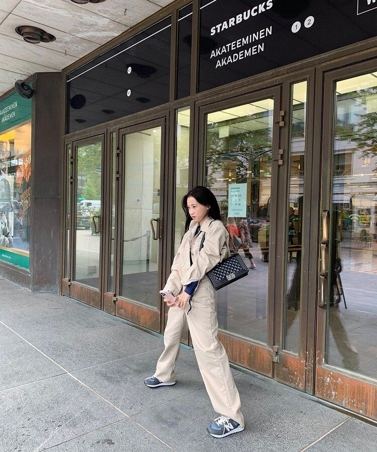 長袖Tシャツ ユニークラップストラップオフショルダー長袖Tシャツ ネイビー