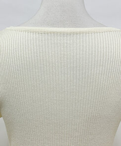 パールボタンレーススリーブカーディガン