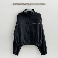 ワンラインカジュアルジップアップジャンパー