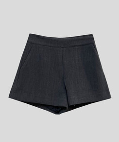 ハイウエストショートパンツスラックス