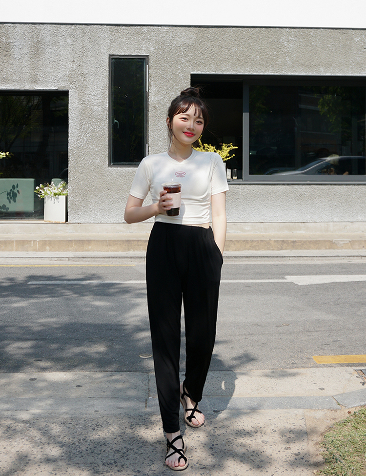 [리뷰900개/쿨링소재]쿨라인 밴딩 팬츠 3종 일자바지