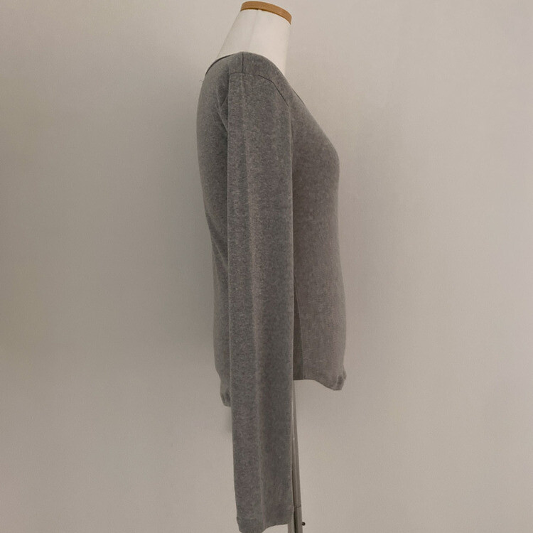 기장감좋은 투썸 밑단 굴림 긴팔 티셔츠