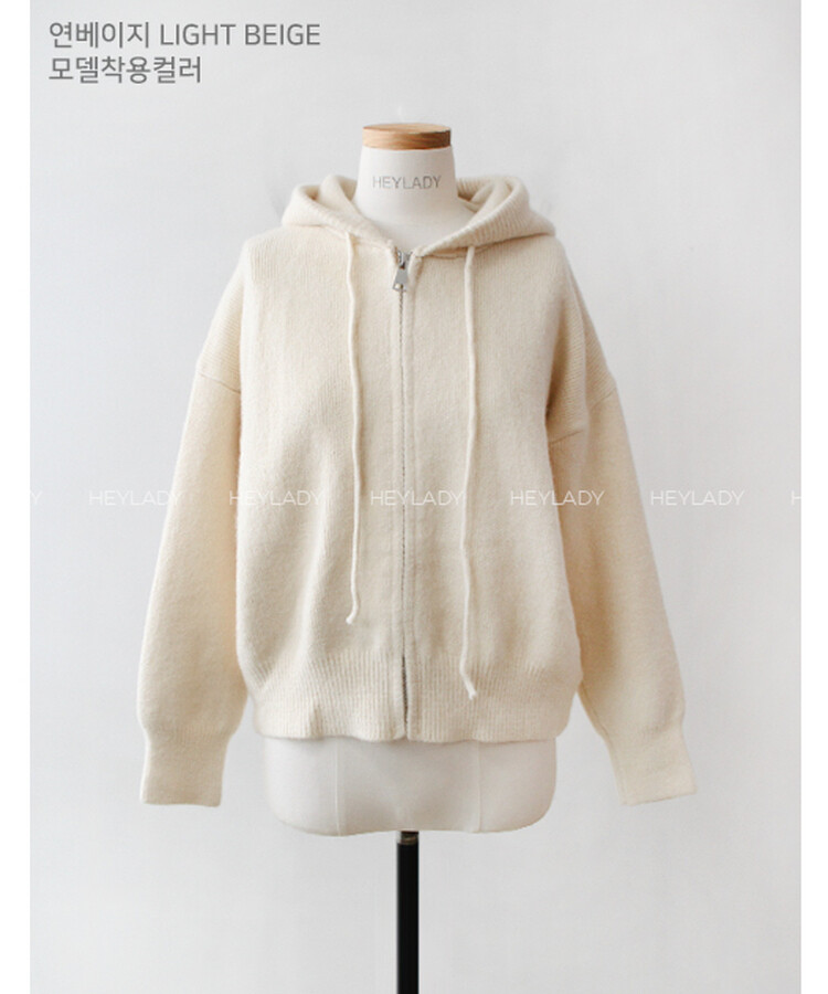 ニットフードパーカー｜ジャンパー｜韓国ファッション通販 SONA