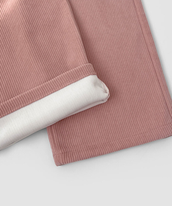 2XL골덴 코듀로이 벨로아 융털기모 롱와이드 팬츠