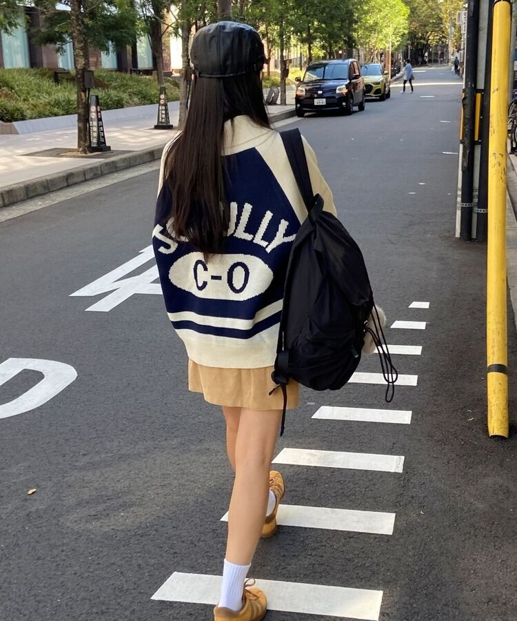 ストリングナイロンバケットバックパック5色 ブラック