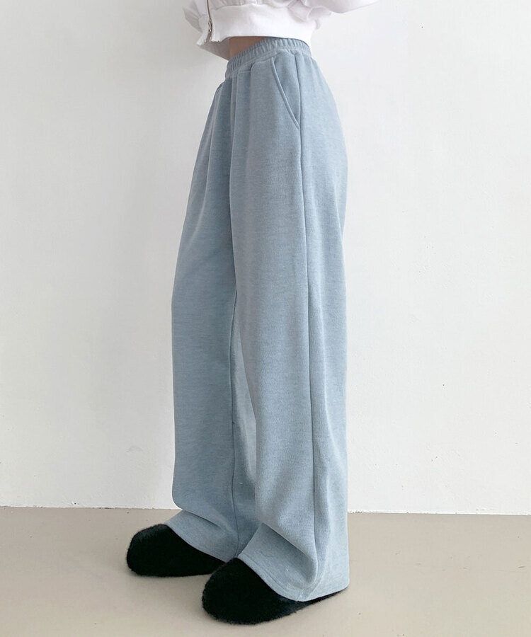 【SHORT/LONG 丈別】起毛ワイドトレーニングパンツ8色