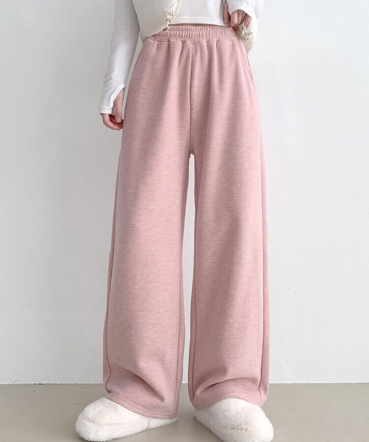 【SHORT/LONG 丈別】起毛ワイドトレーニングパンツ8色