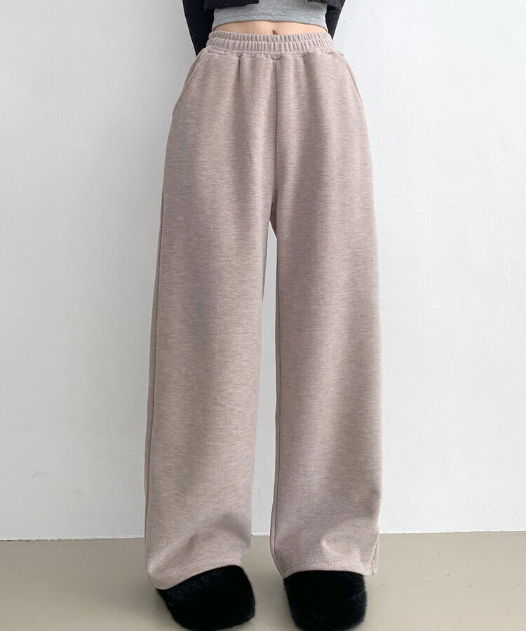 【SHORT/LONG 丈別】起毛ワイドトレーニングパンツ8色