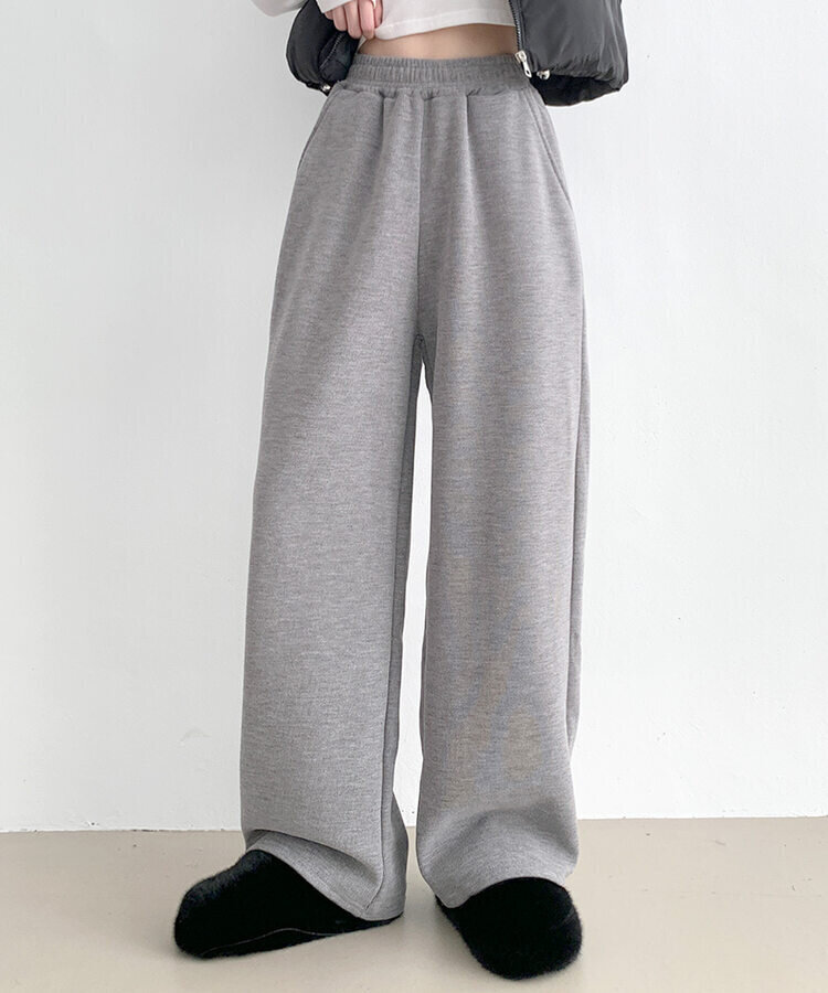 【SHORT/LONG 丈別】起毛ワイドトレーニングパンツ8色