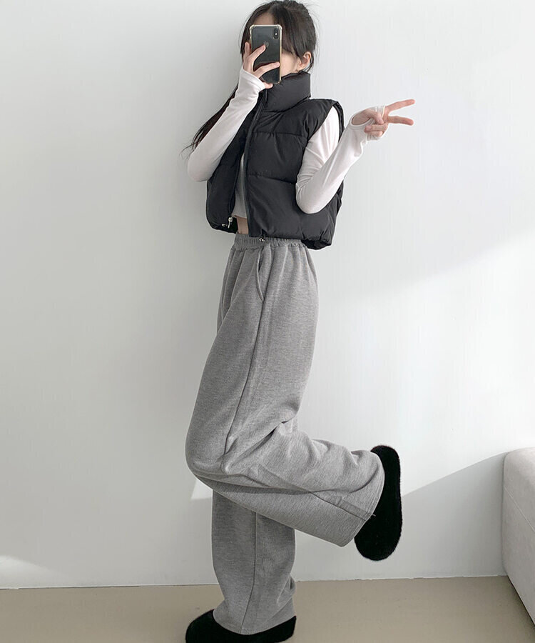 【SHORT/LONG 丈別】起毛ワイドトレーニングパンツ8色