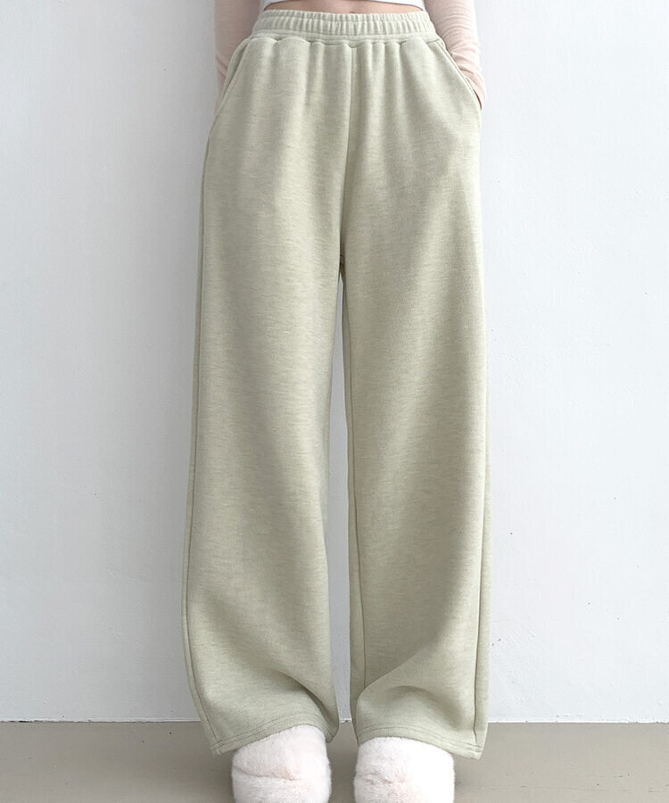 【SHORT/LONG 丈別】起毛ワイドトレーニングパンツ8色