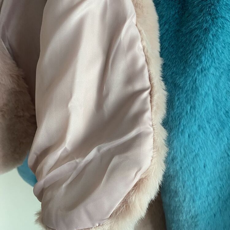 未使用級/クロップド 近年デザイン グラマミンク 軽量 毛皮 ショートコート クロップフェイクファーショートジャケットコート5色