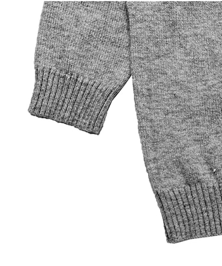 ビンテージスター刺繍ルーズフィットフードニット
