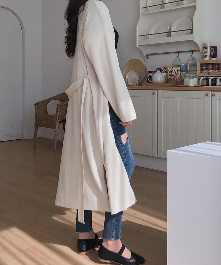 スリットポイントカットオフスキニーパンツ｜デニム｜韓国