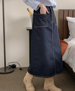 フェイクレザーバックルハーフブーツ BEIGE