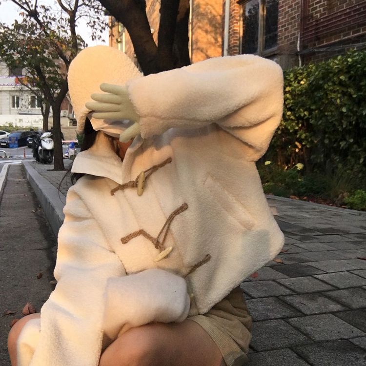 キルティング裏地トグルボタンボアショートジャンパー｜ジャケット