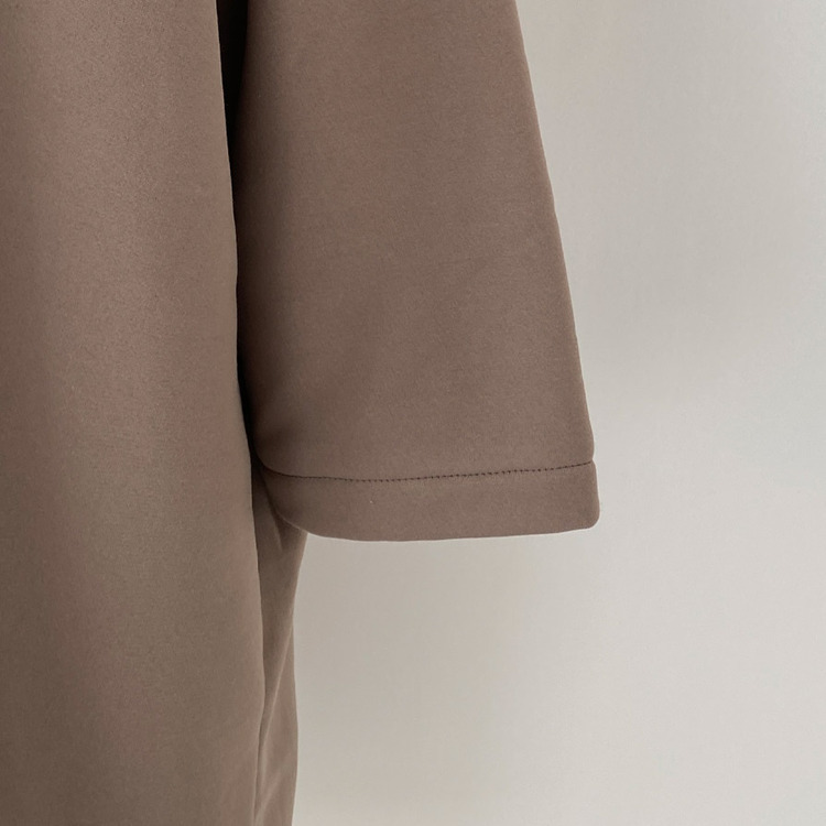 발끝까지 따듯하게 안감 양털 떡볶이 후드 롱 야상