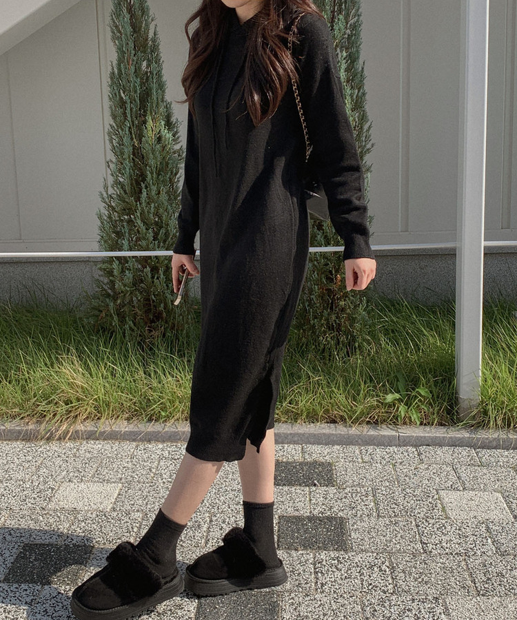 美品 Y's for living ロングワンピース 黒 サイズF*ED1139 美品 Y's for living ロングワンピース 黒 サイズF*ED1139
