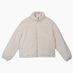 コーデュロイハイネックショートジャンパー