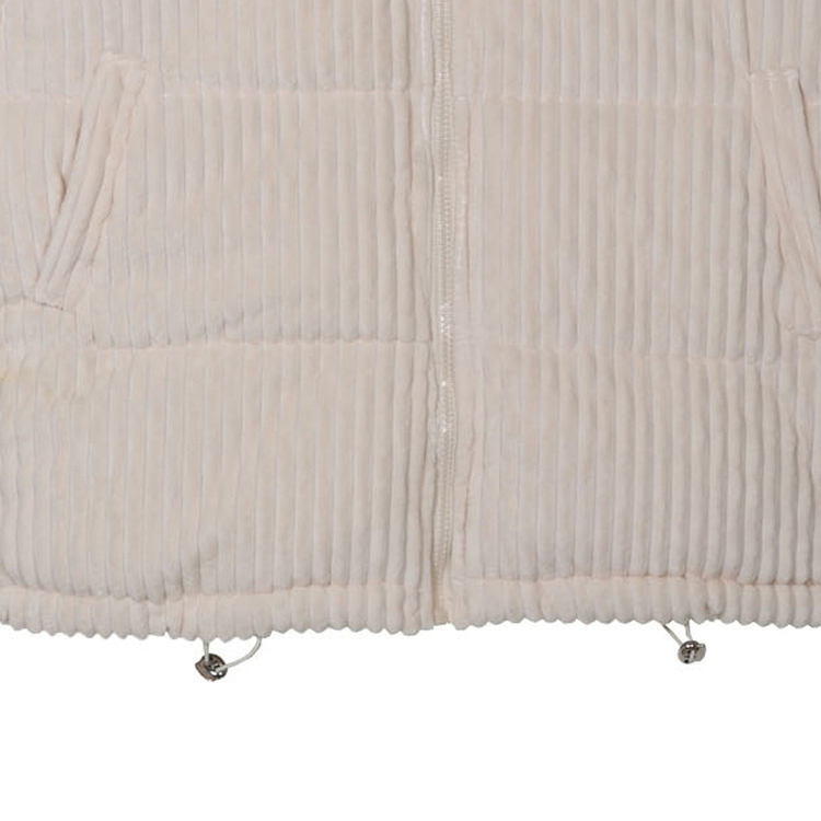 コーデュロイハイネックショートジャンパー