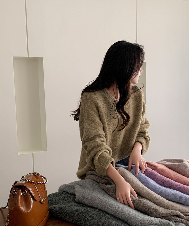 美品 24SS エブール×ロンハーマン カシミヤ混 コットン ニット Vネック 2025年最新】Yahoo!オークション -ロンハーマン ニット コットン