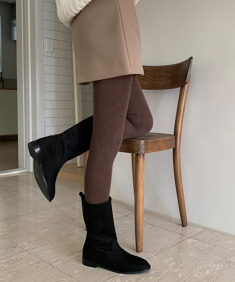 コットンタイツ ブラウン